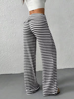 Striped Wide Leg Pants