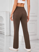 Lovelet High Waist Active Pants with Pockets - Ladyez