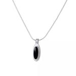 925 Sterling Silver Geometric Pendant Necklace