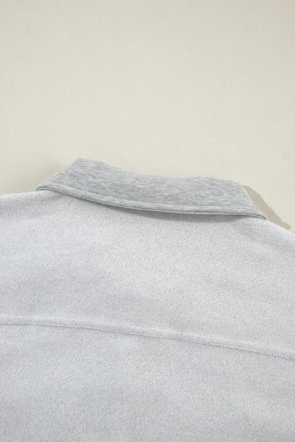 Pocketed Curved Hem Button Up Vest