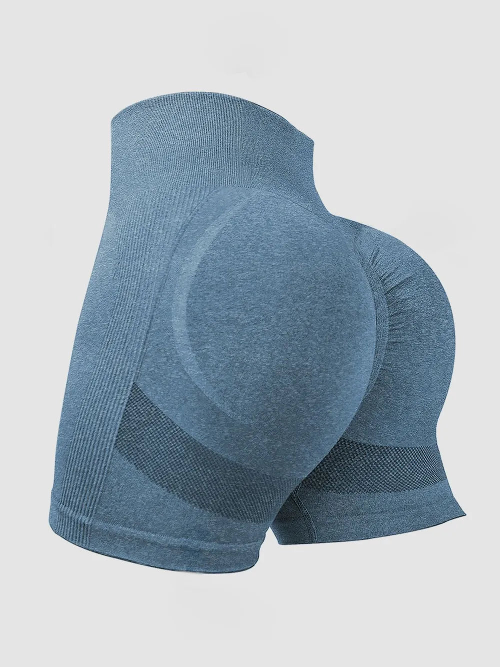 High Waist Active Shorts - Ladyez