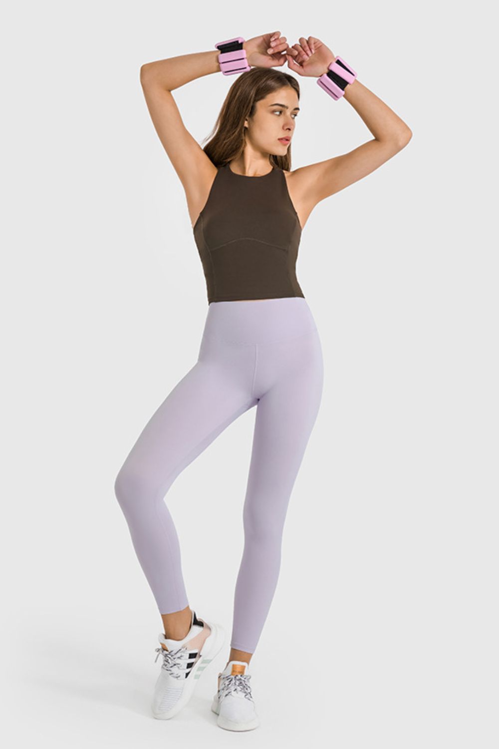 Millennia High Waist Ankle-Length Yoga Leggings - Ladyez