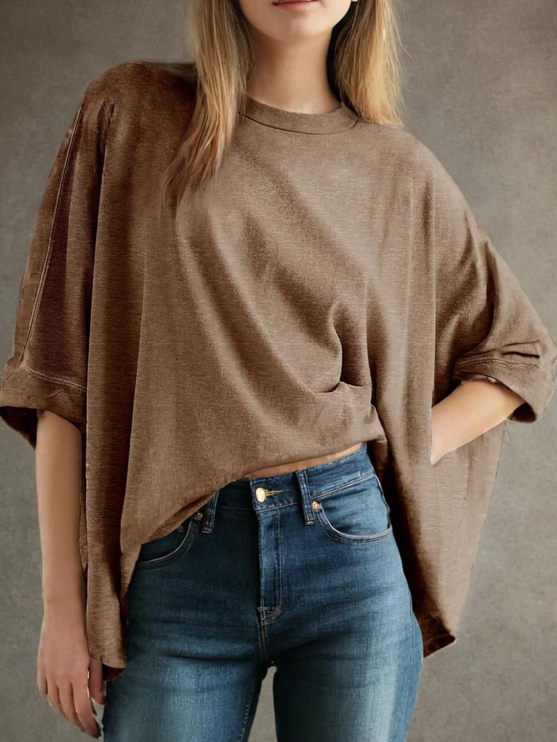 Lovelet Round Neck Half Sleeve T-Shirt - Ladyez