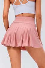 High Waist Pleated Active Skirt - Ladyez