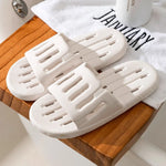 Open Toe Platform Slippers