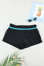 Full Size Drawstring Swim Shorts - Ladyez