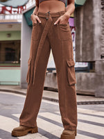 Cargo Wide Leg Jeans - Ladyez