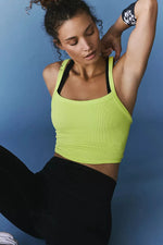 Scoop Neck Active Tank - Ladyez
