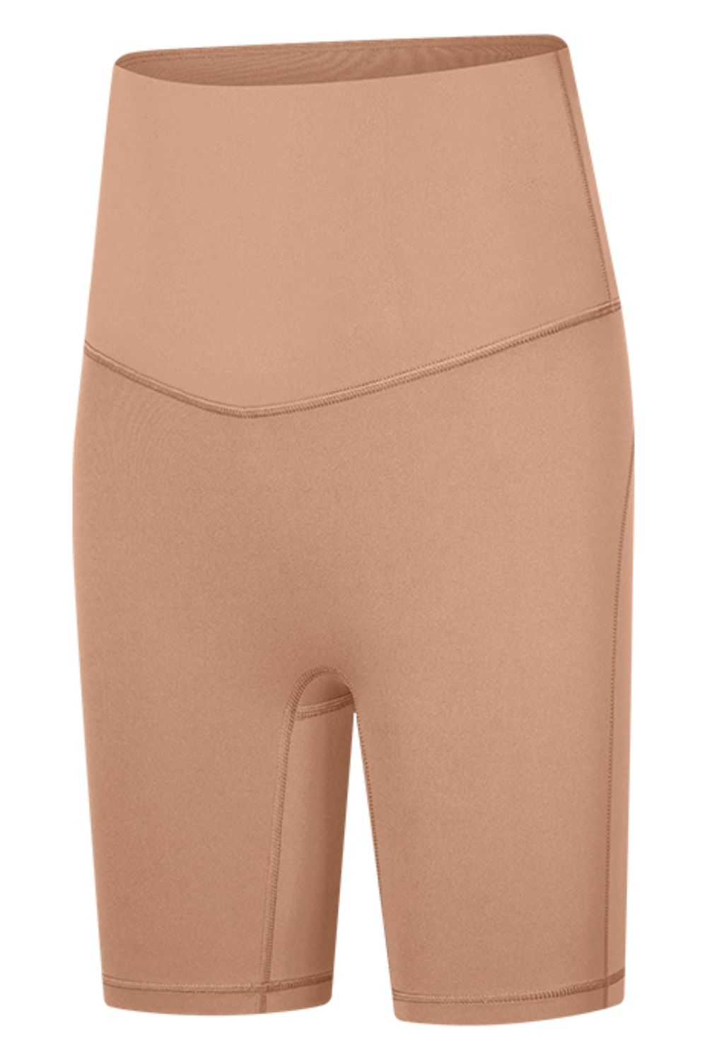 Millennia Seamless High-Rise Wide Waistband Biker Shorts - Ladyez