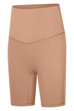 Millennia Seamless High-Rise Wide Waistband Biker Shorts - Ladyez