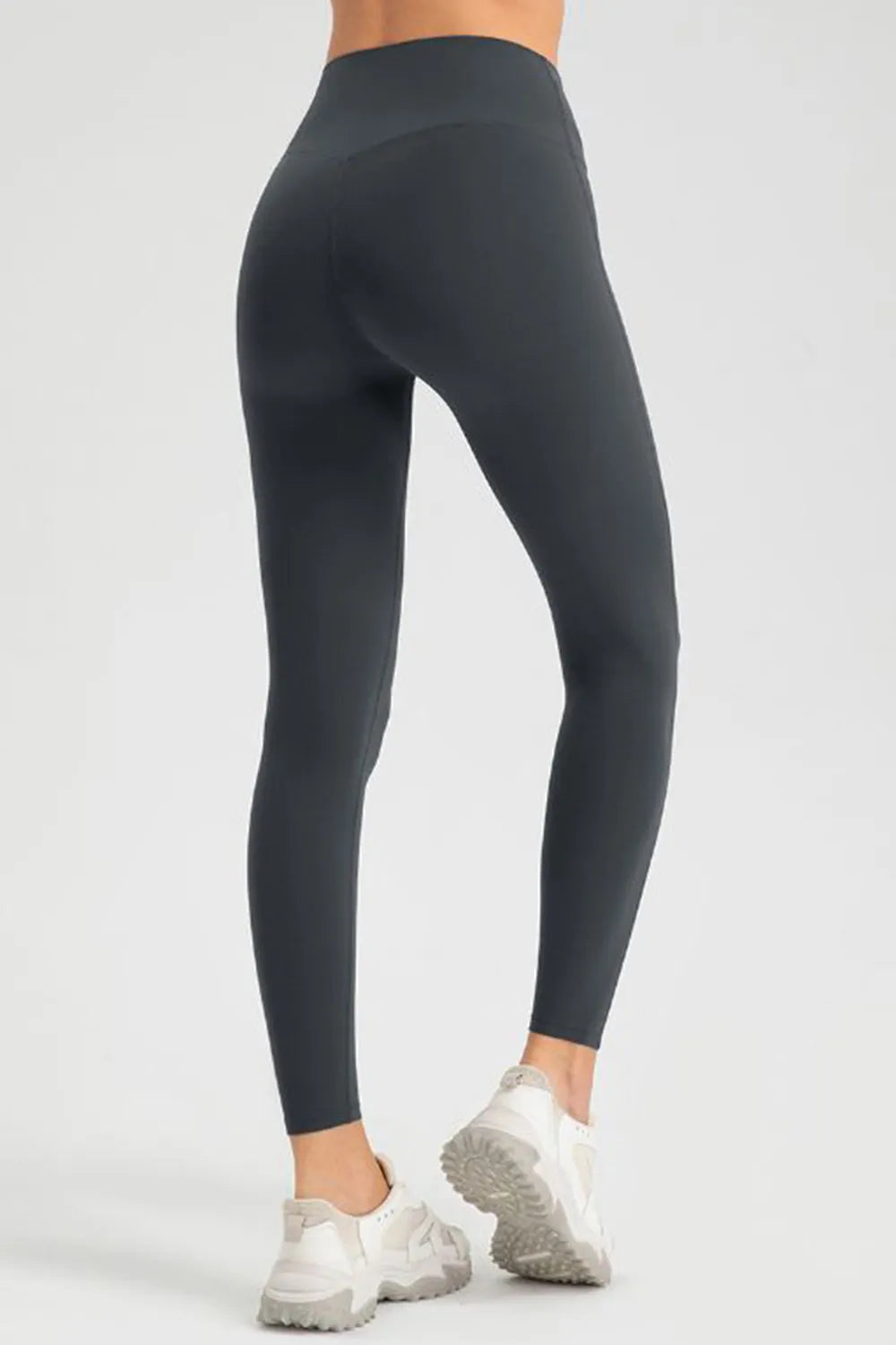 High Waist Skinny Active Pants - Ladyez