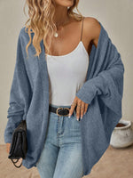 Open Front Batwing Sleeve Cardigan