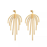 18K Gold-Plated Geometric Earrings