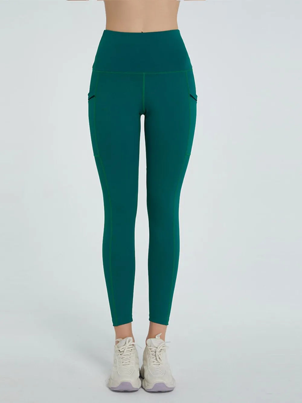 High Waist Active Leggings - Ladyez
