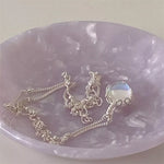 Moonstone 925 Sterling Silver Necklace