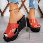 Open Toe Wedge Sandals