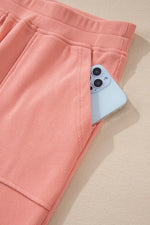 Ribbed Round Neck Top and Pants Set