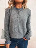 Button Up Long Sleeve Cardigan