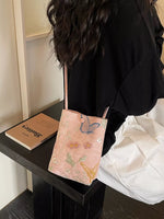 Embroidered Lightweight Crossbody Bag