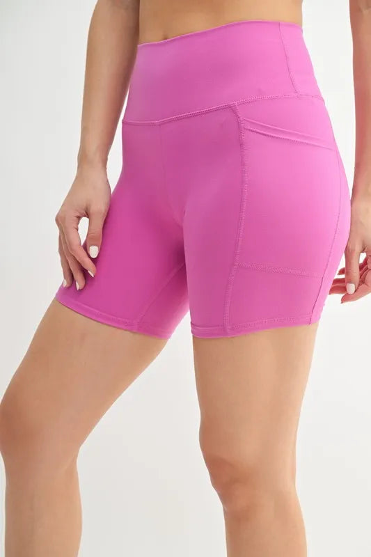 MONO B Venice Cloud Light Sculpt Biker Shorts - Ladyez