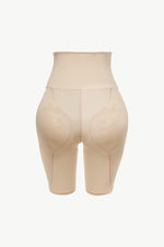 Full Size High Waisted Pull-On Shaping Shorts - Ladyez