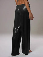Sequin Wide Leg Pants