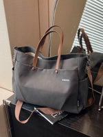 Canvas Tote Crossbody Bag