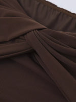 Off-Shoulder Ruched Maxi Dress