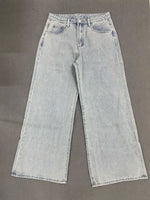 Washed Wide Leg Jeans