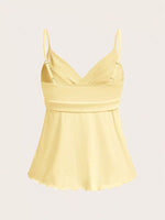Wrap Tie Surplice Cami