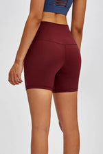 Millennia High Waist Training Shorts - Ladyez