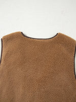 Double Tied Front Vest Coat
