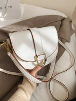 Buckle Flap Crossbody Bag
