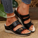 Open Toe Wedge Sandals