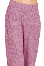 Zenana Soft Elastic Waisted Flare Pants