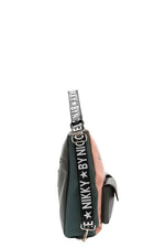 Nicole Lee USA Multifunction Adjustable Strap Eco-Leather Backpack