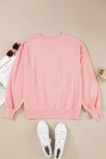 Round Neck Long Sleeve Sweatshirt