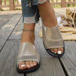 Open Toe Hollow-Out Sandals