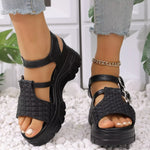Open Toe Wedge Sandals