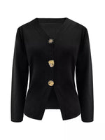 Button-Down Knit Cardigan