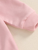 Children's Bunny Applique Top and Pants Outfit Set