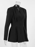 Fitted Button-Down Jacket