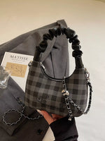 Ruched Handle Crossbody Bag