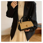Flap Crossbody Bag with Top Handle