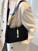 Golden Buckle Shoulder Bag