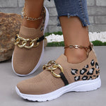 Lightweight Leopard Mesh Athletic