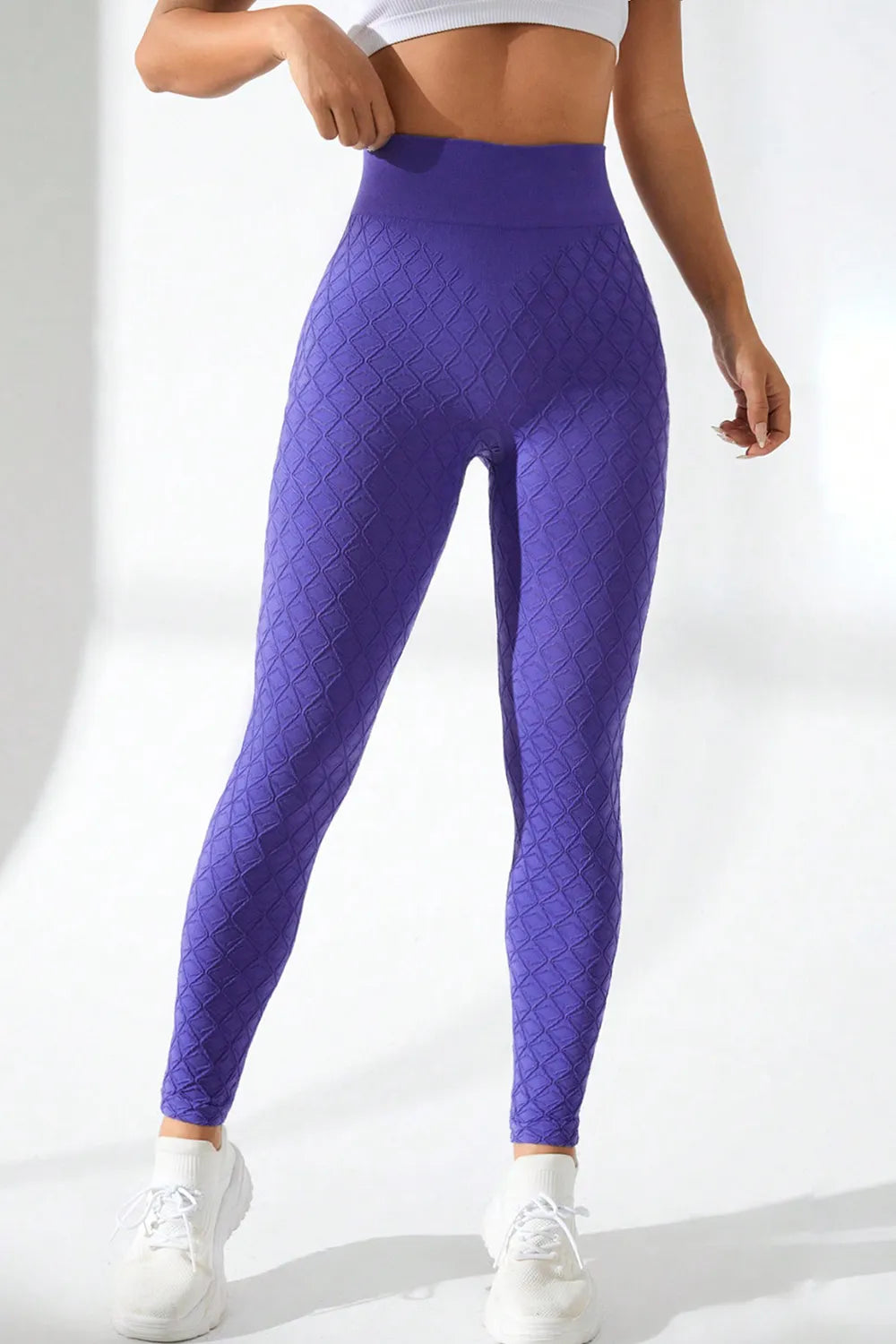 High Waist Active Leggings - Ladyez