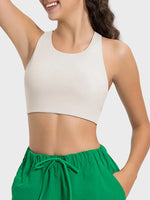 Millennia Cutout Round Neck Active Tank - Ladyez