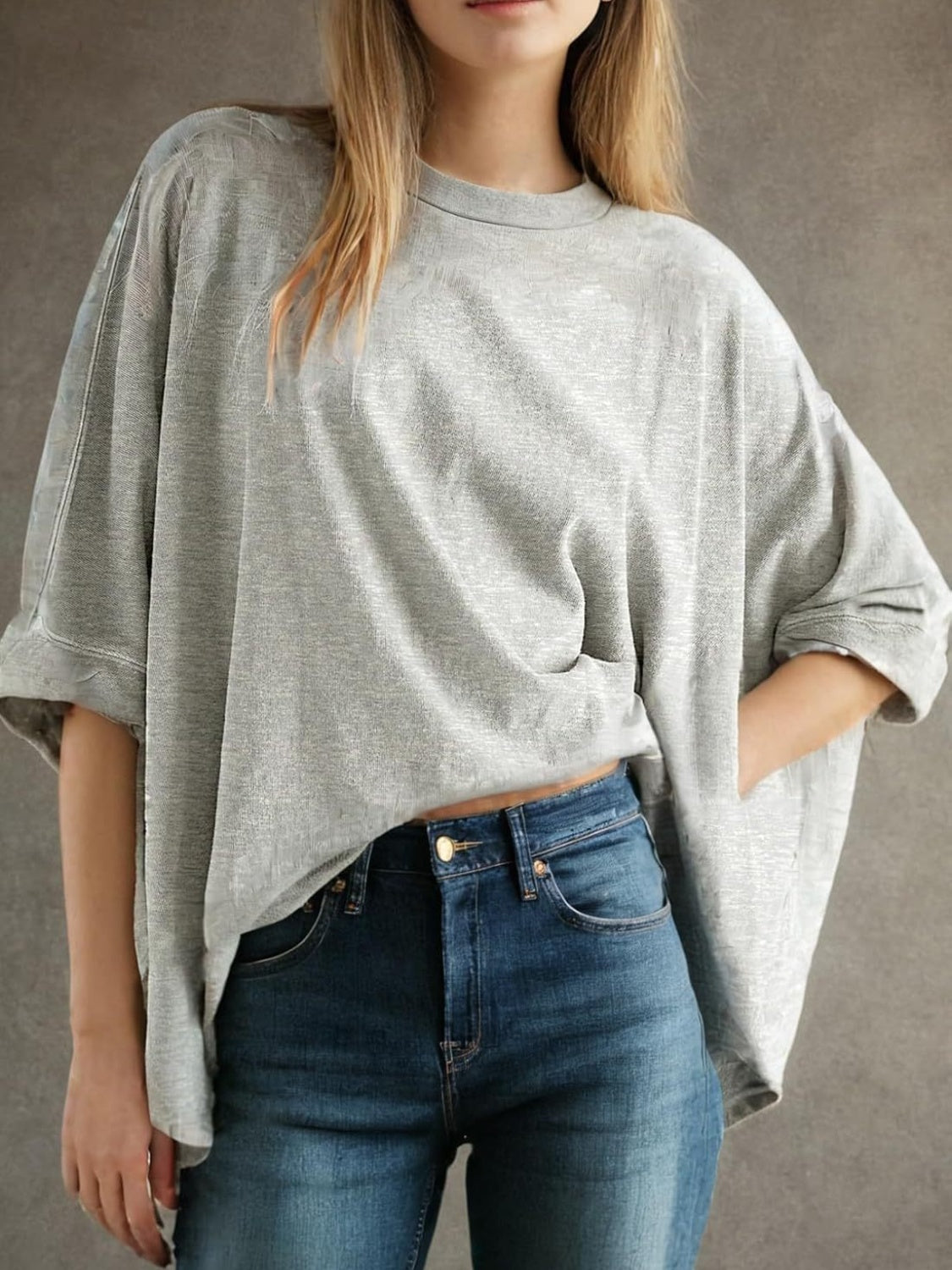 Lovelet Round Neck Half Sleeve T-Shirt - Ladyez
