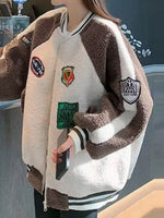 Zip Up Raglan Sleeve Fleece Jacket